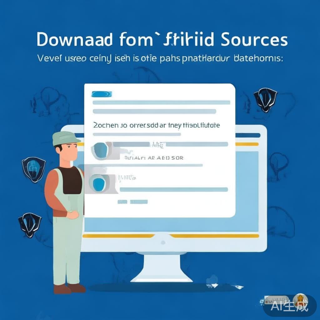确保安全来源是第一步。建议用户优先选择官方渠道进行